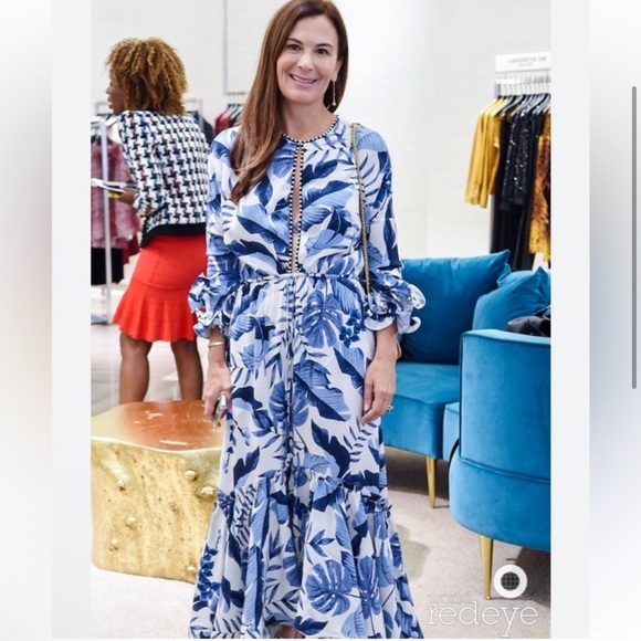 NWOT Johanna Ortiz silk dress - Picture 3 of 15